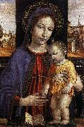 BORGOGNONE, Ambrogio Virgin and Child fdg Sweden oil painting reproduction